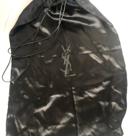 YSL Tribute Black Platform Knee High Boot 38.5 - Picture 14 of 14